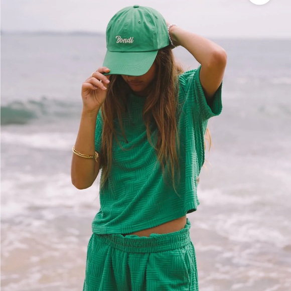 NWT Araminta James Rattan Terry Set Tropical green - Picture 5 of 12